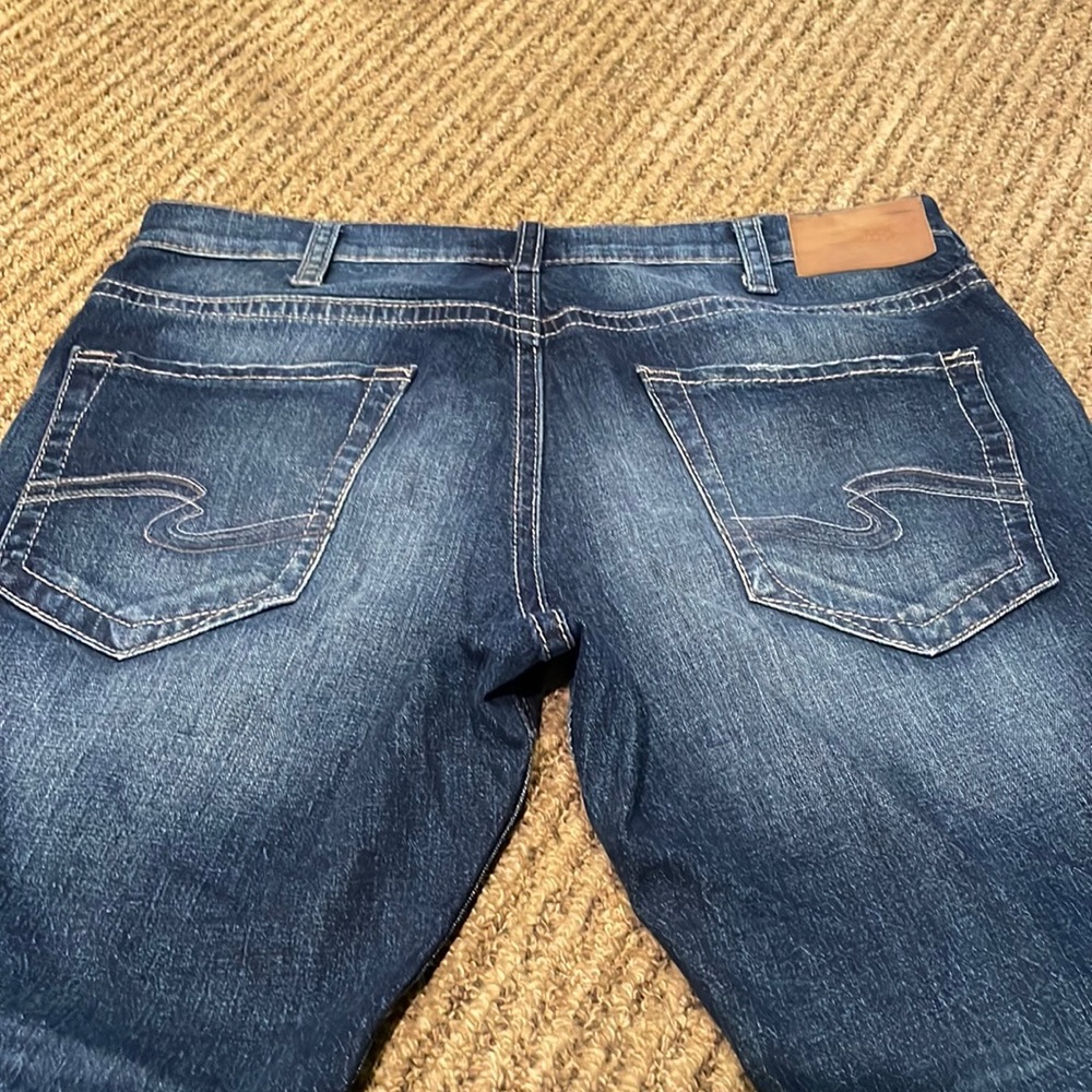 Men’s Silver Jeans